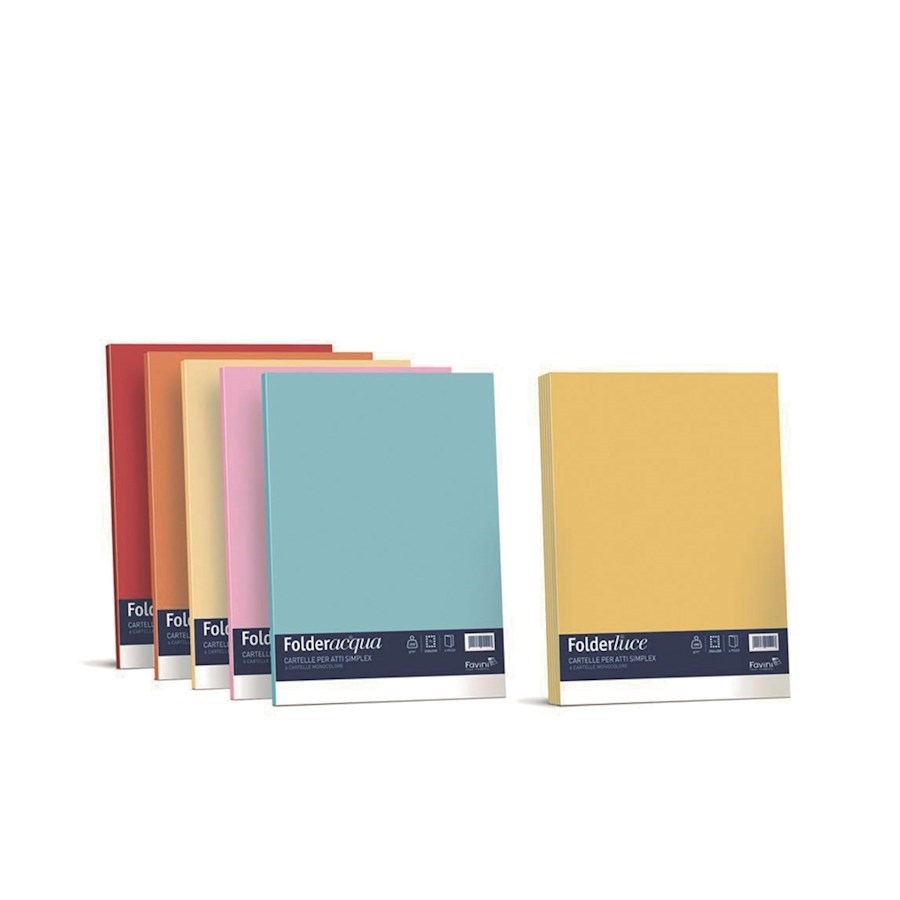 Cartella semplice pz50 BRISTOL Colorato gr200