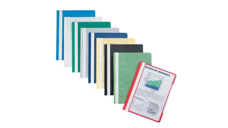 CARTELLA PPL A4 AZZURRO MECCANISMO AD AGHI