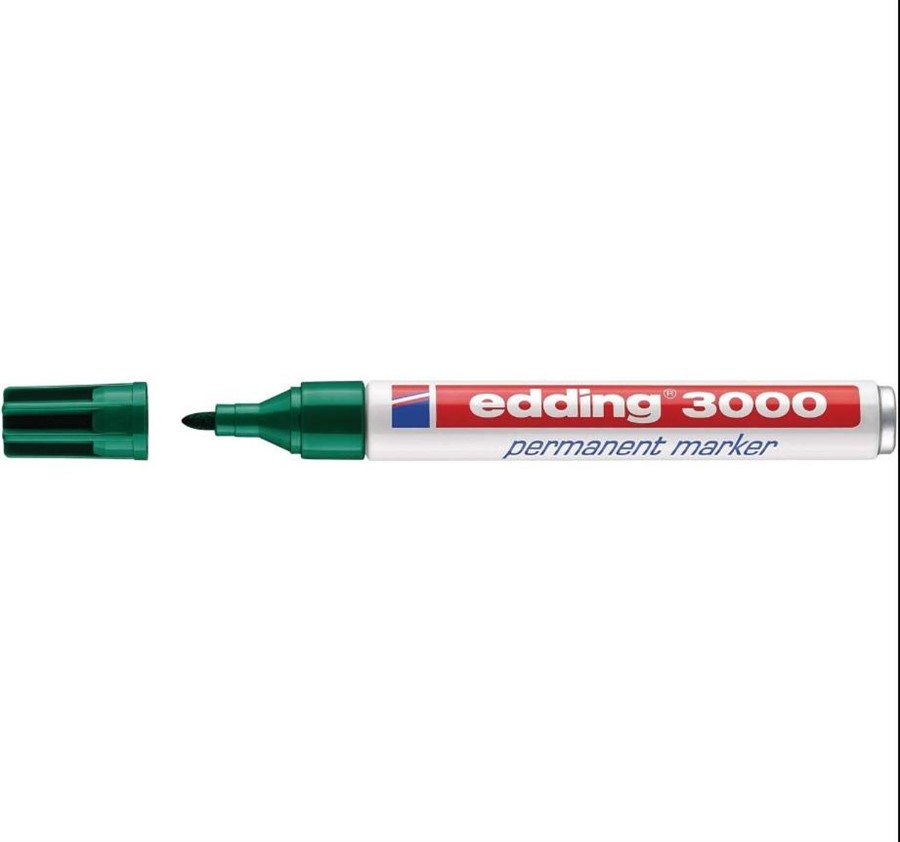 Marker EDDING 3000 PUNTA TONDA Verde