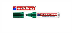 Marker EDDING 550 PT Verde