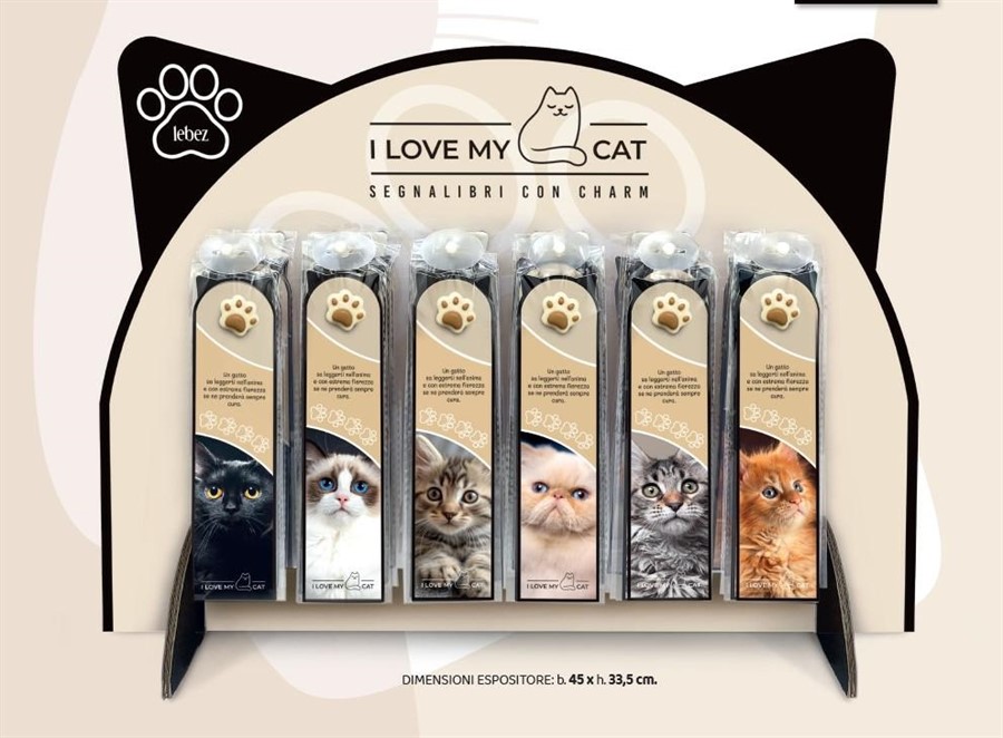 SEGNALIBRO I LOVE MY CAT
