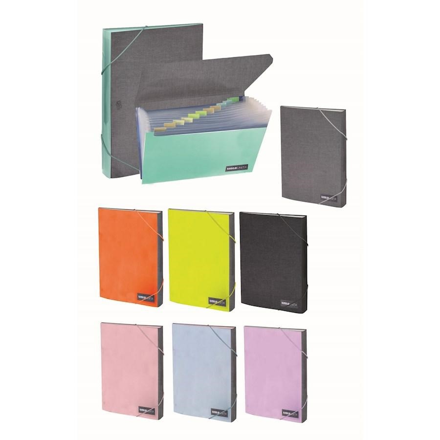 PORTADOCUMENTI CON ELASTICO A4 TINTAUNITA MELANGE 2020
