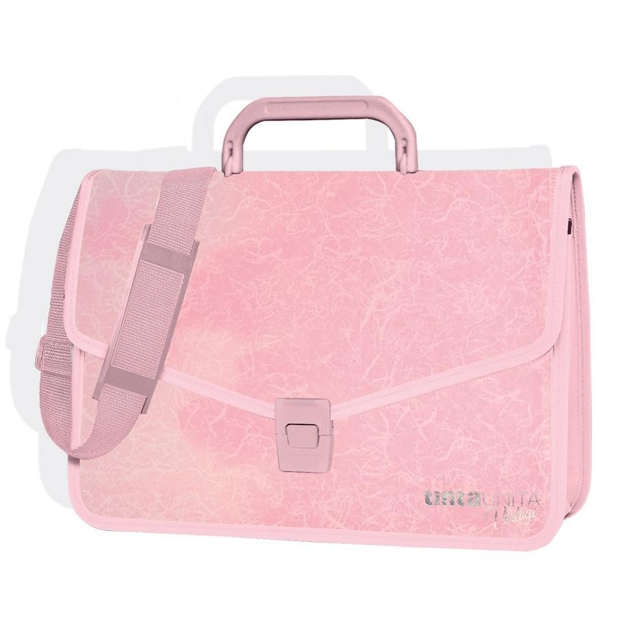 VALIGETTA SOFT 27X38X8 TRACOLLA STACCABILE TINTAUNITA VINTAGE