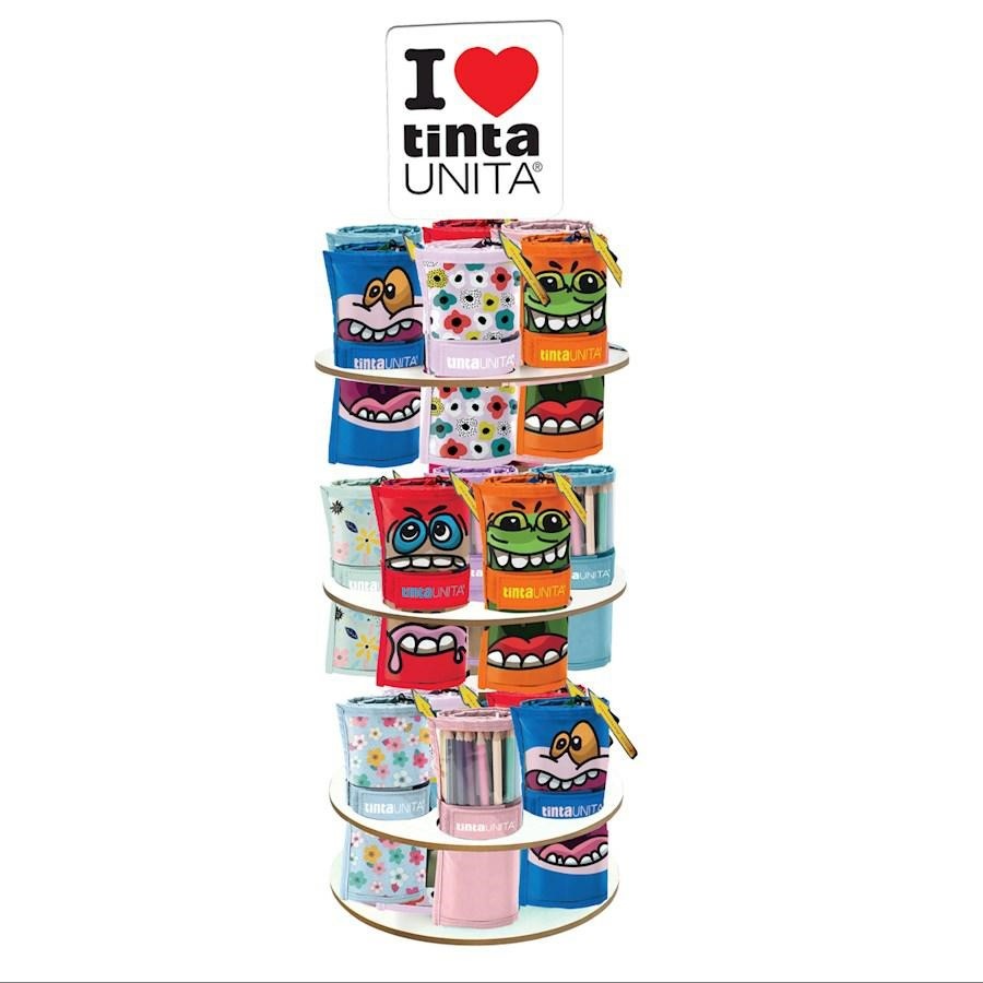 EXPO DA DA BANCO ROTANTE 3 PIANI PER ROTOLI PASTELLI PZ.36