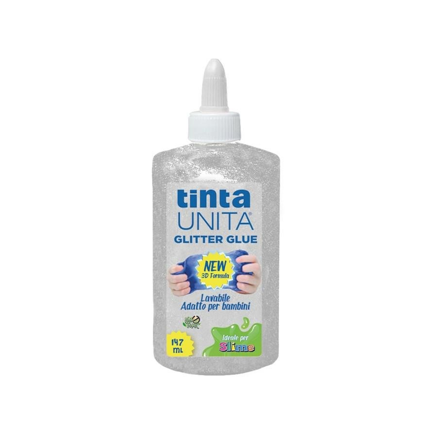 COLLA GLITTER 147 ML BIANCO IRIDESCENTE TINTAUNITA