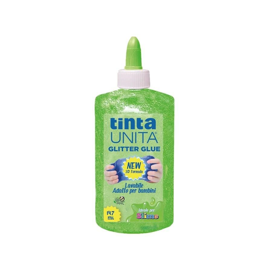 COLLA GLITTER 147 ML VERDE FLUORESCENTE TINTAUNITA