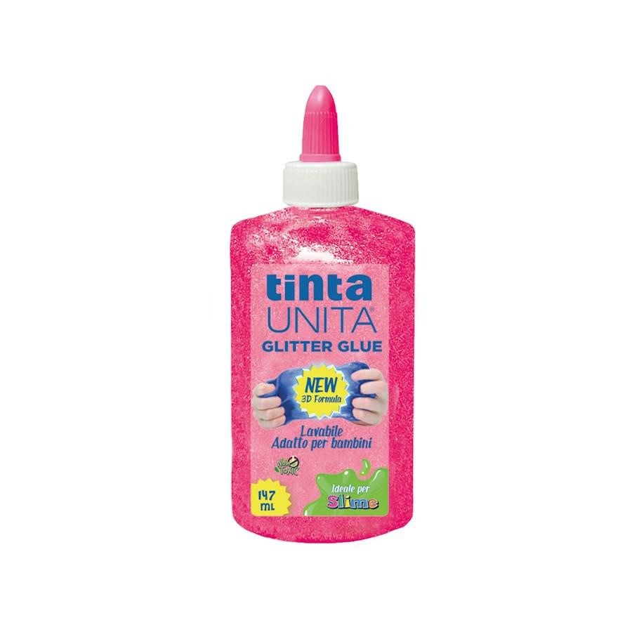 COLLA GLITTER 147 ML FUXIA FLUORESCENTE TINTAUNITA