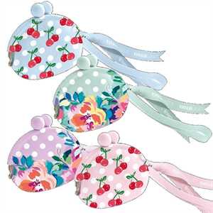 PORTAMONETE CLIC CLAC SILICONE STAMPATO TINTAUNITA VINTAGE