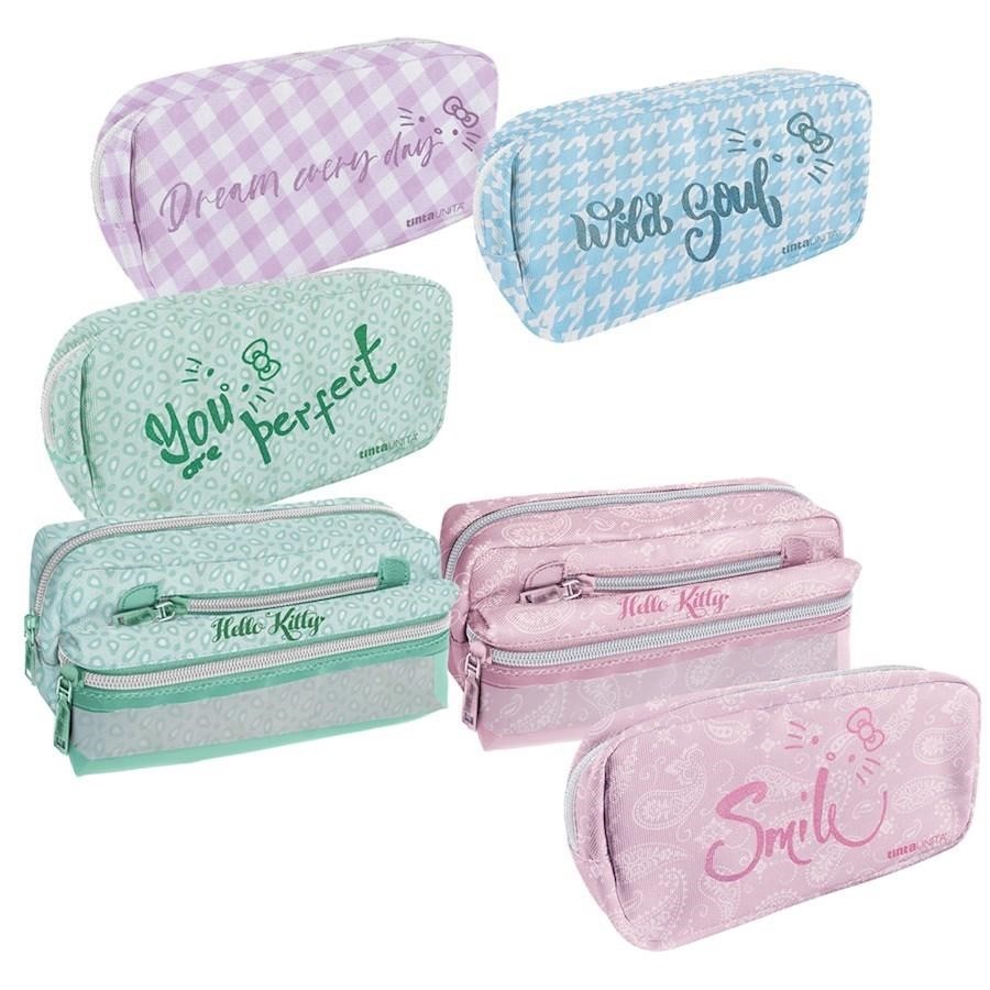 BAULETTO PLUS POLIESTERE STAMPATO+SS GLITTER HELLO KITTY 2022