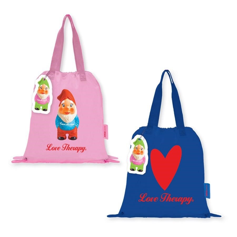 ZAINO SHOPPER 2 IN 1 NYLON IMBOTTITO LOVE THERAPY 2022