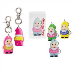 PORTACHIAVI NANETTO 7CM IN CONFEZIONE ACETATO LOVE THERAPY 2022