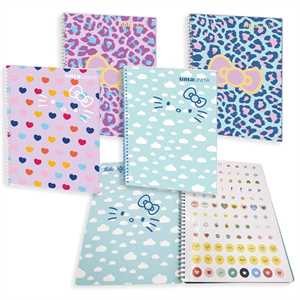 QUADERNO SPIRALATO A4 1R IN CARTA 80 GR 70FG HELLO KITTY 2023