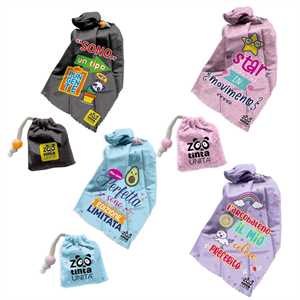 SACCHETTINO CM4,5X4,5 CON PULISCI SCHERMO TINTAUNITA ZOO 2023