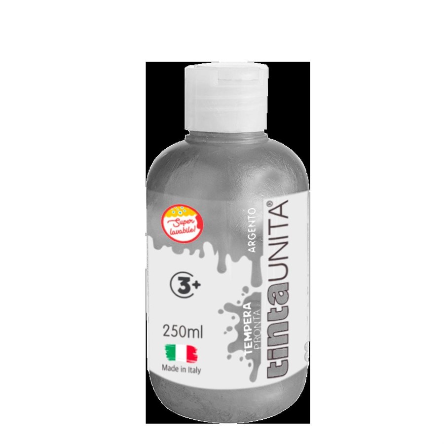 TEMPERA PRONTA 250ML ARGENTO TINTAUNITA