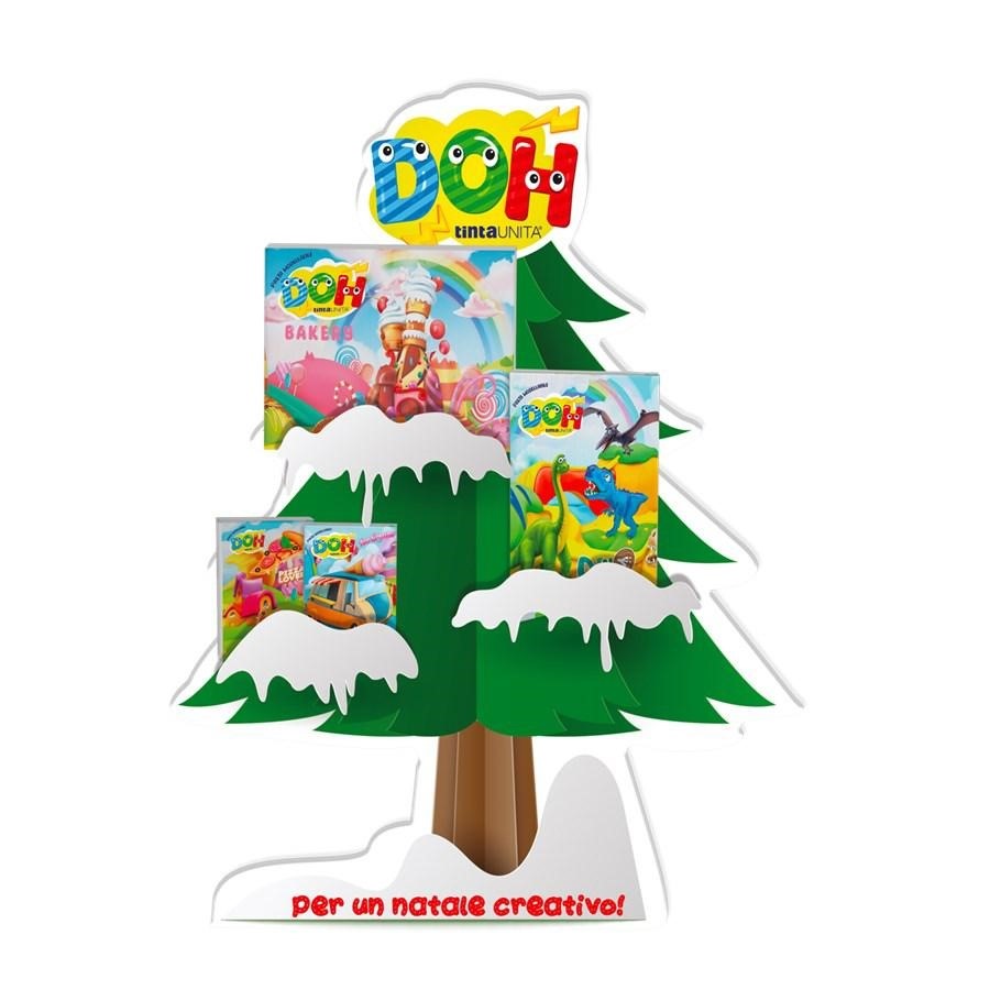 DISPLAY PRESENTOIR ALBERO NATALE PER SCATOLE TINTAUNITA DOH