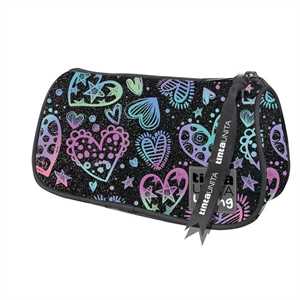 BUSTINA TRIANGOLARE GLITTER NERA TINTAUNITA YOUNG GLAMOUR 2024