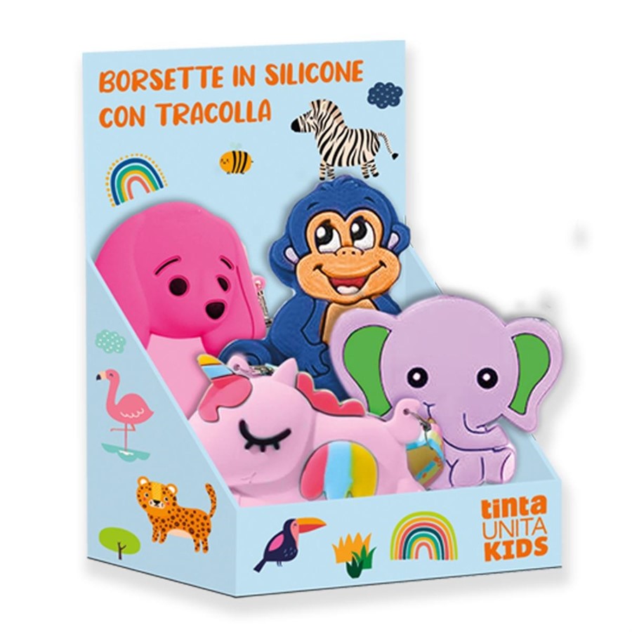 BORSETTINA CON TRACOLLA REGOLABILE IN SILICONE TU KIDS 2024