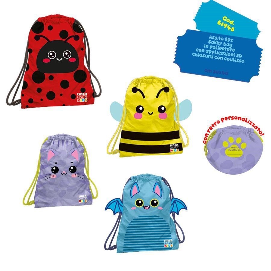 ASS. SAKKY BAG TINTAUNITA KIDS 2025