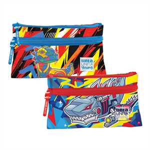 ASS. BUSTONE TRIANGOLARE DINO E SHARK TINTAUNITA YOUNG 2025