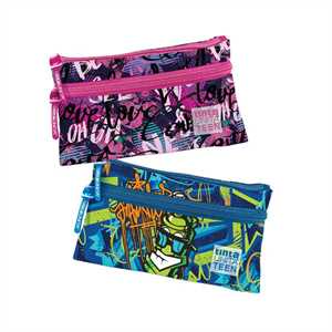 ASS. BUSTA TRIANGOLARE 2 ZIP  STREET E OHOH TINTAUNITA YOUNG 2025