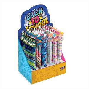 DISPLAY 36 PENNE CANCELLABILI 0,7 BLU ROSSO TU TEEN AND GLAMOUR 2025