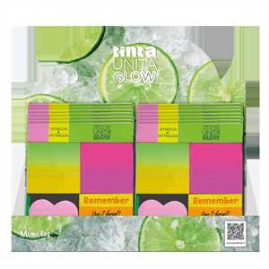 DISPLAY MEMO SET CON POST IT FLUO TINTAUNITA GLOW 2025