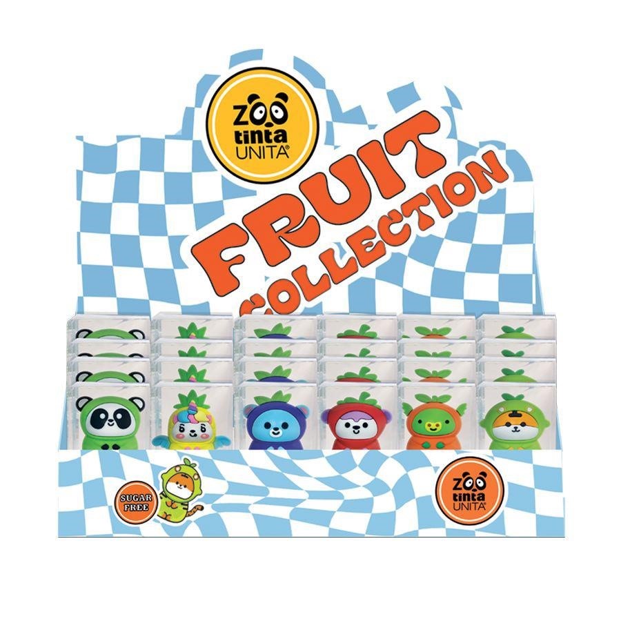 DISPLAY GOMME ANIMALETTO IN SCATOLA SINGOLA TINTAUNITA ZOO 2025