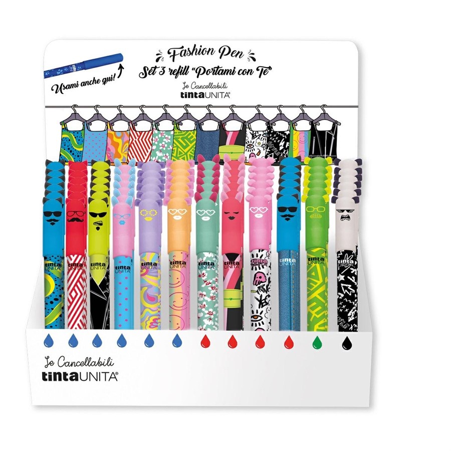DISPLAY REFILL CANCELLABILI TINTAUNITA FASHION NERE