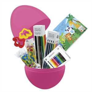 IL SORPRESUOVO UOVO DI PASQUA CON RIEMPIMENTO TINTA UNITA