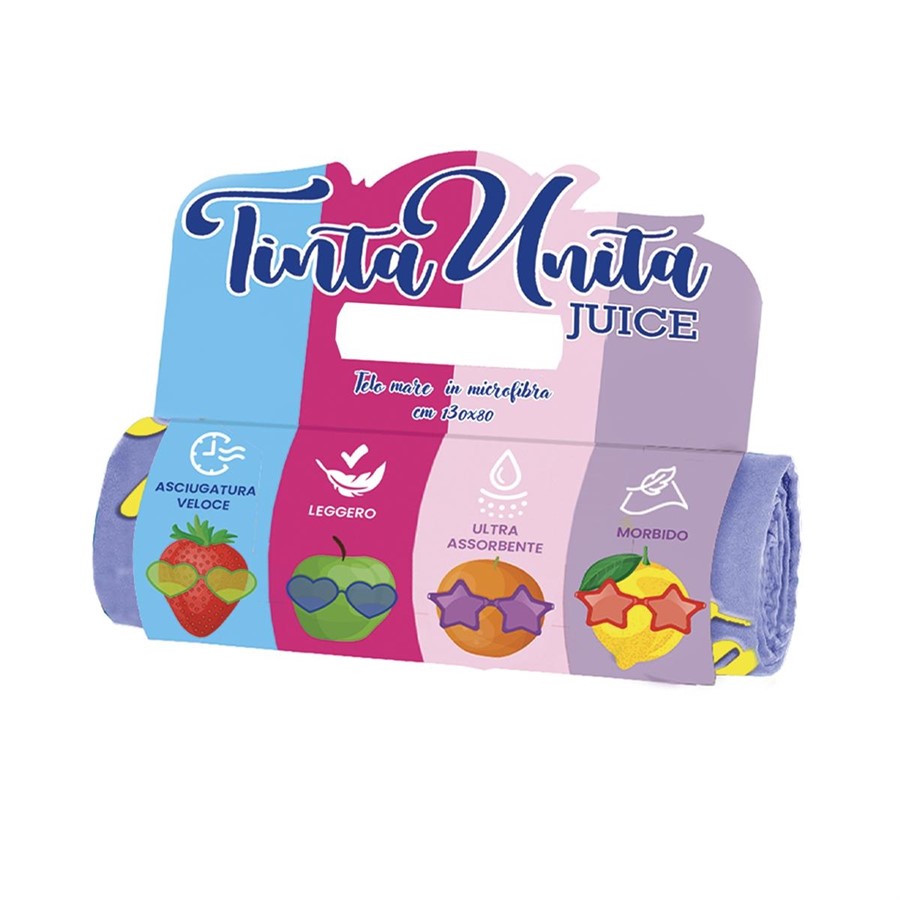 TELO MARE IN MICROFIBRA TINTAUNITA JUICE 2026