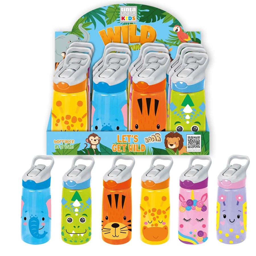 DISPLAY BORRACCIA IN TRITAN BECCUCCIO A SCOMPARSA 480ML TU KIDS 2026