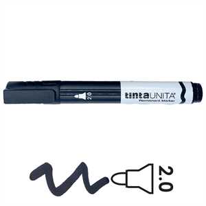 PERMANENT MARKER NERO PUNTA TONDA TINTAUNITA