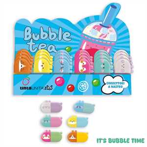 DISPLAY 24PZ CORRETTORE A NASTRO TINTAUNITA ZOO BUBBLE TEA 2026