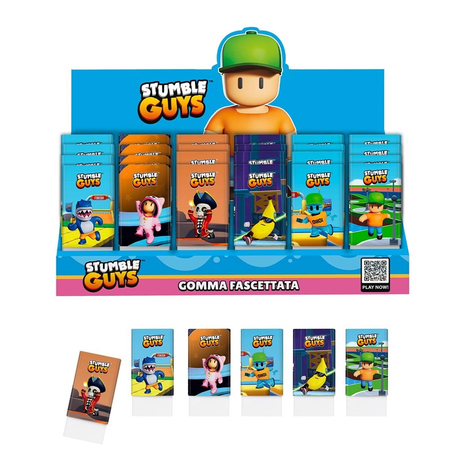 DISPLAY GOMMA FASCETTATA STUMBLE GUYS 2026
