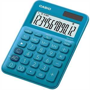 CASIO CALCOLATRICE TAVOLO MS-20YC BLU