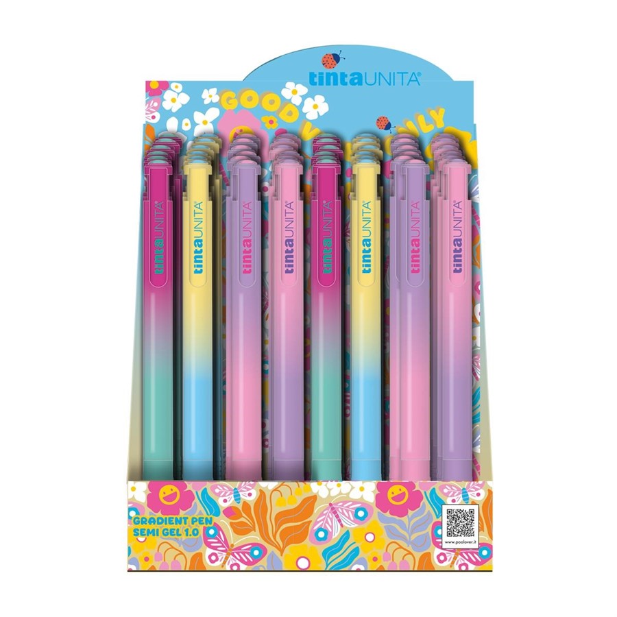 DISPLAY PENNA PZ.48 SEMIGEL 1,0 BLU TINTAUNITA BE HAPPY 2026