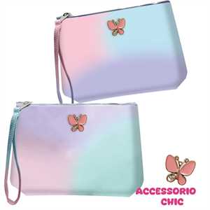 POUCH CON LACCETTO 21X16X6 TINTAUNITA BE HAPPY 2026
