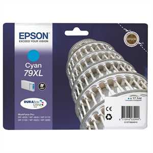 EPSON INK-JET CIANO WF-5190 79XL COMPATIBILE