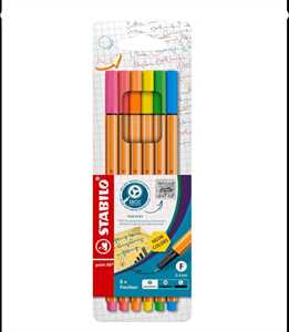 STABILO POINT 88 NEON pz6