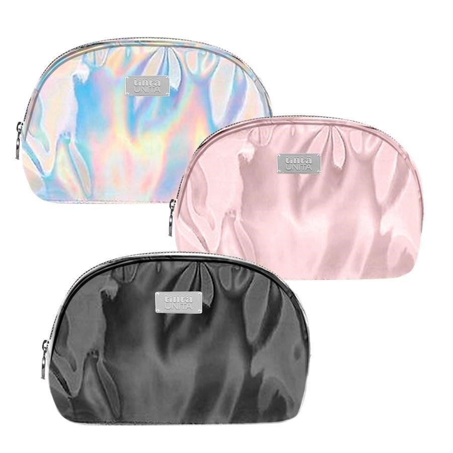 BEAUTY MEZZALUNA IN PU 17X13X5,5+TARGHETTA TU IRIDESCENT 2024