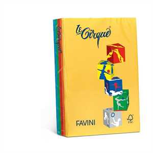 LE CIRQUE PROMO Forte A4 gr160 f500 5 COLORI ASSORTITI