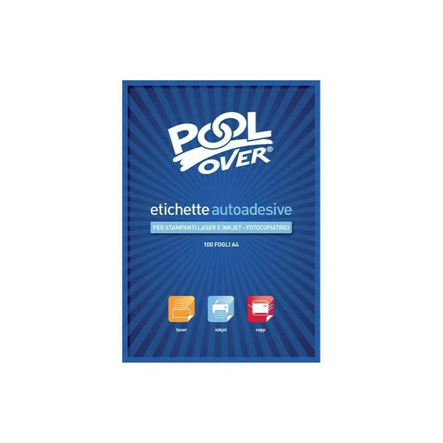 ETICHETTE FLUO TICO 99,1X67,7 70FF 8XFF.LP4F ARANCIO