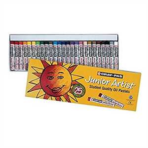 CRAY PAS JUNIOR ARTIST - 25 PASTELLI OLIO