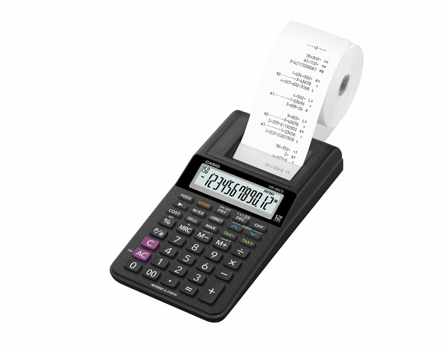 Calcolatrice CASIO HR8 Scrivente