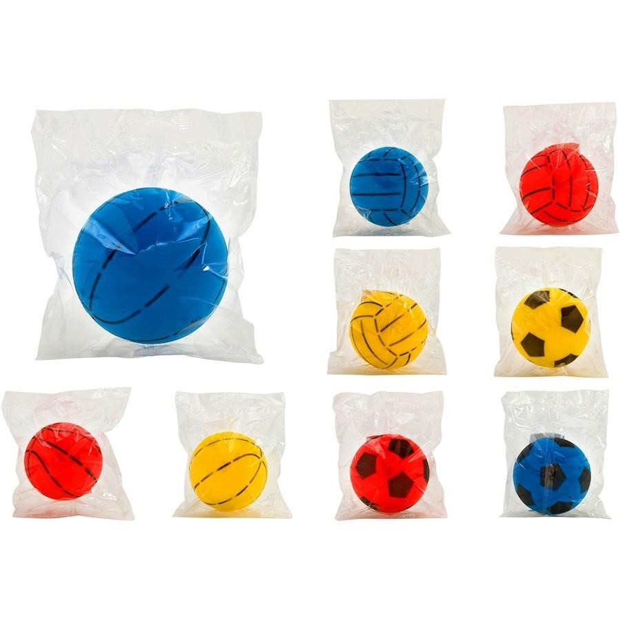 PALLA SPUGNA DIAM 12CM 3ASS 3COL