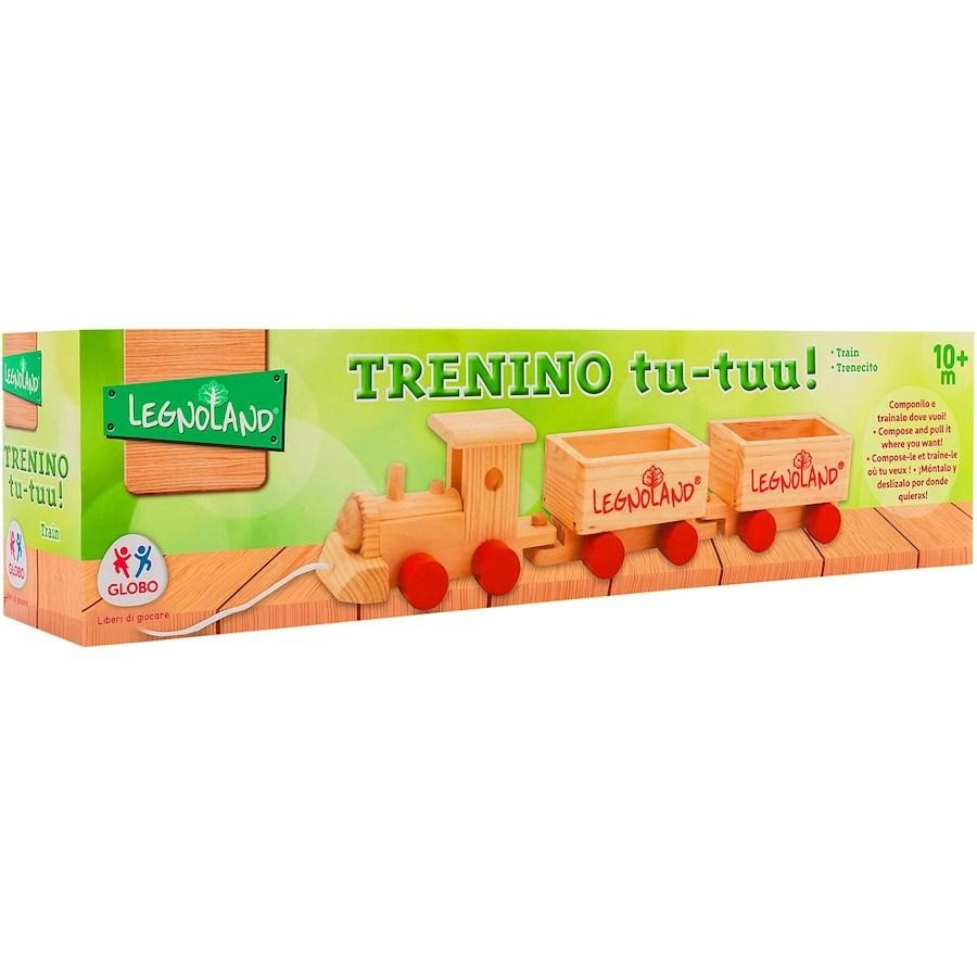 TRENINO LEGNO TRAINABILE