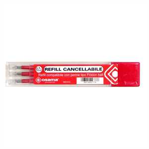 REFILL PZ.3 RISCRIVI ROSSO CANCELLABILE