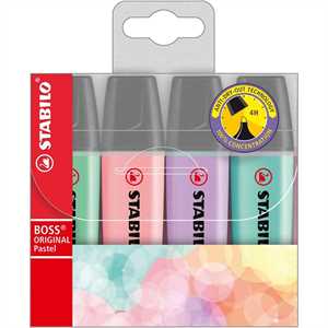 STABILO BOSS Pastel pz4        colori: 113-116-129-155