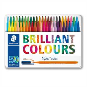 TRIPLUS COLOR PZ.50 AST.METALLO     BRILLIANT COLOURS design