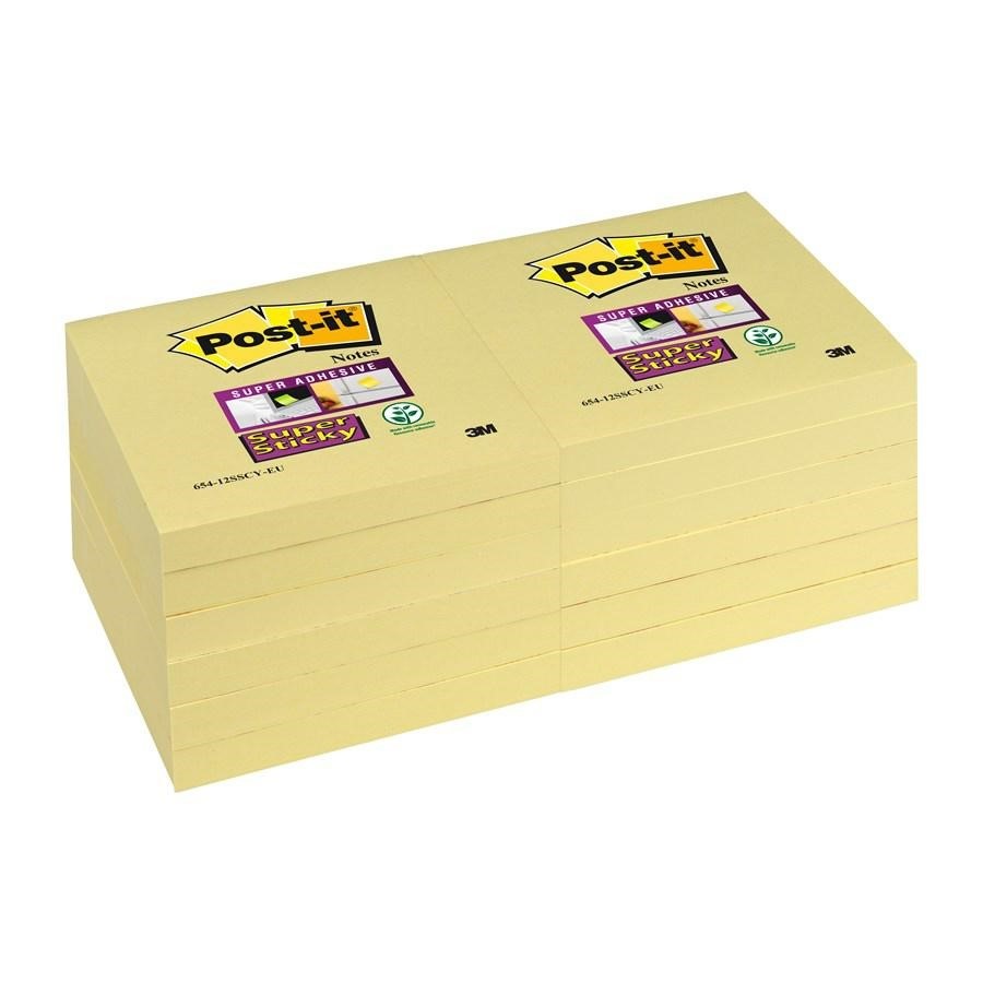POST-IT 76X76 SUPER STICKY GIALLO CANARY